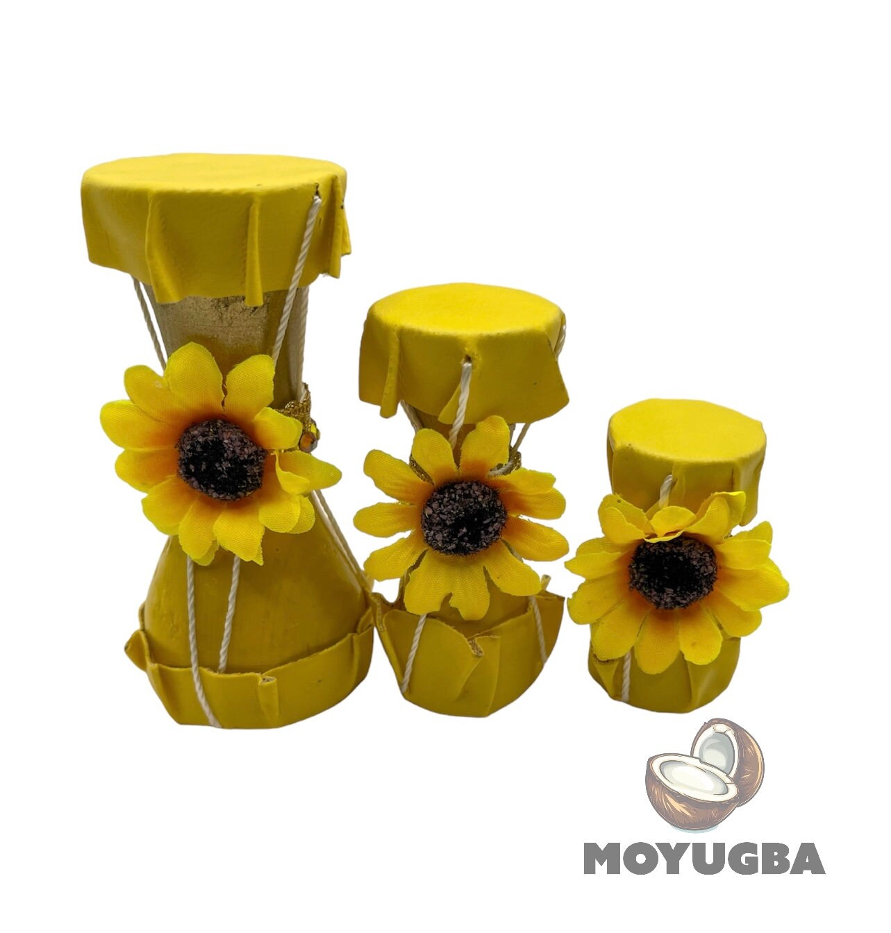 OSHUN Drum set of 3 - 3 tambores para Oshun