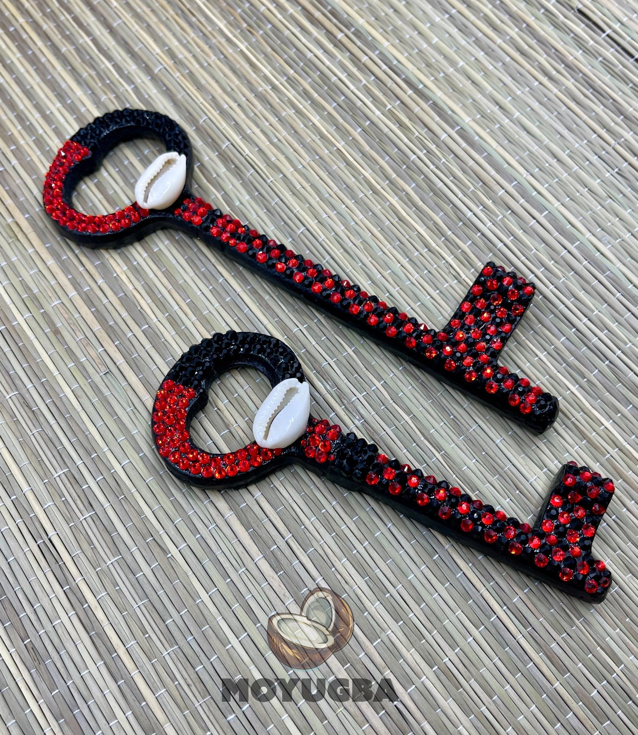 ELEGGUA Rhinestoned Iron Keys - 2 sizes