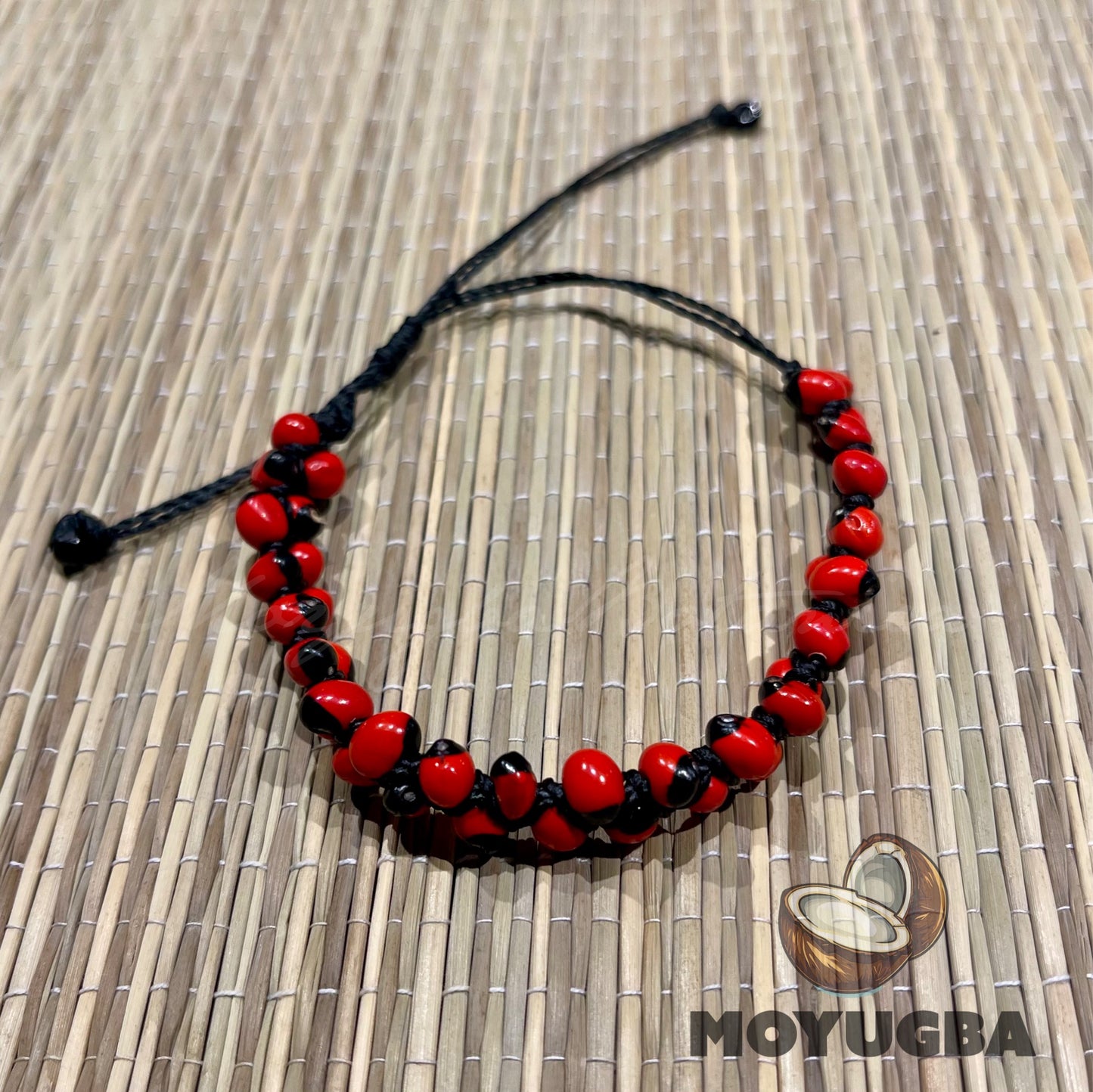 Peony Seed Adjustable Protection Bracelet
