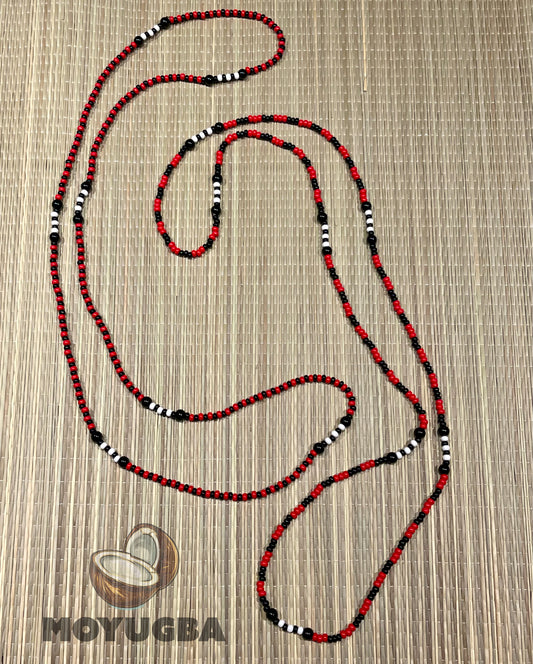 ELEGGUA Necklace/Eleke/Collar - Santeria/Yoruba