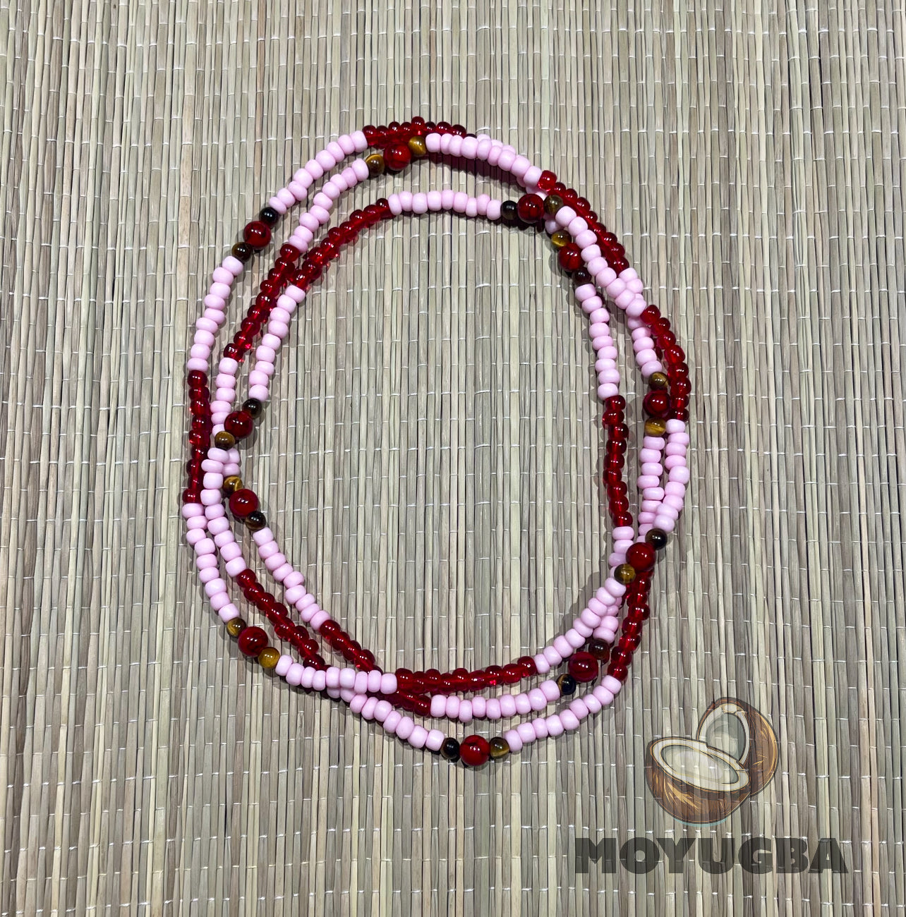 YEWA with Tiger Eye Beads Santeria/Yoruba Necklace/Eleke/Collar