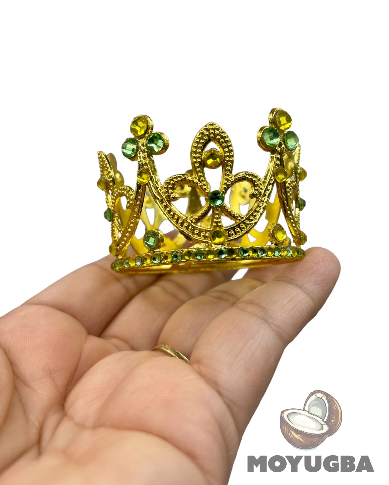 ORULA Metal Crown Rhinestoned - for Small batea