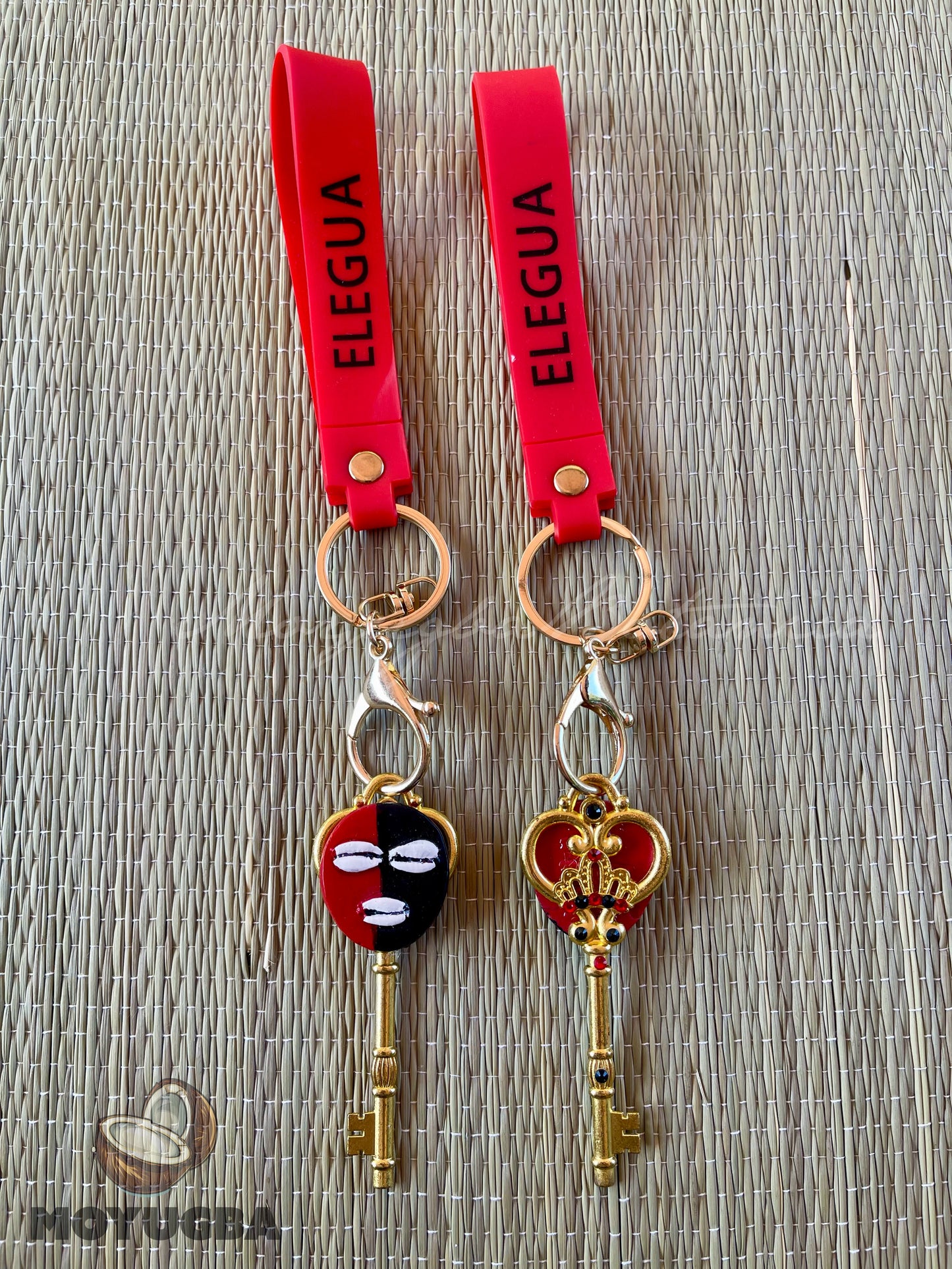 ELEGGUA Keychain's - Santeria/Yoruba - 3 Styles