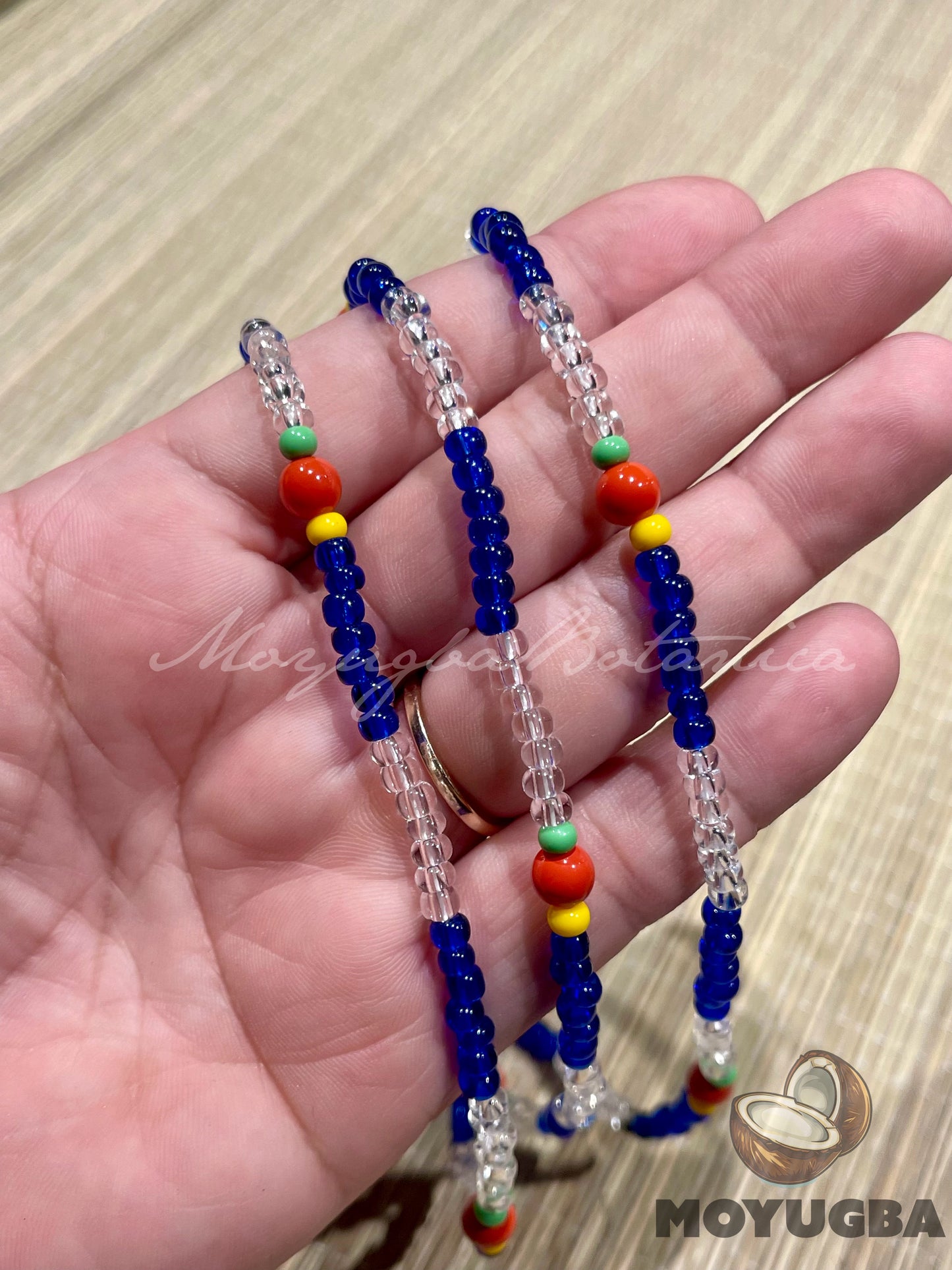 OLOKUN Necklace/Eleke/Collar Santeria/Yoruba