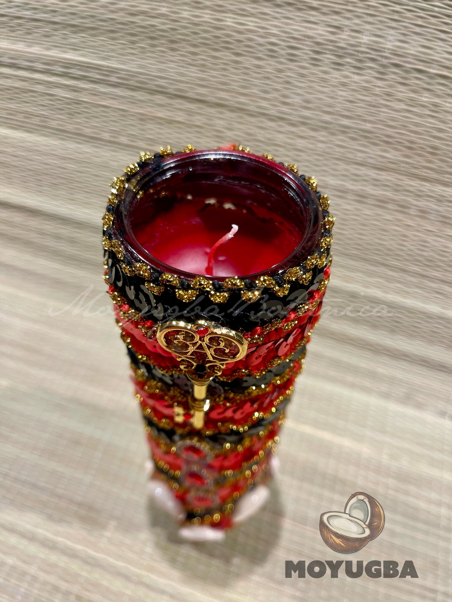Eleggua Handcrafted Candle - Spiritual Altar Decor
