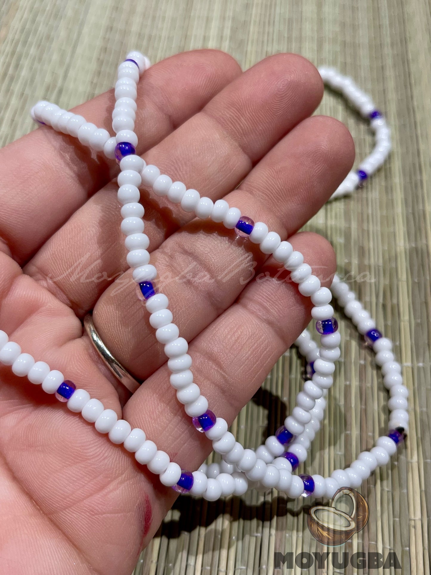 Traditional OBATALA OBAMORO Necklace/Eleke/Collar - Santeria/Yoruba