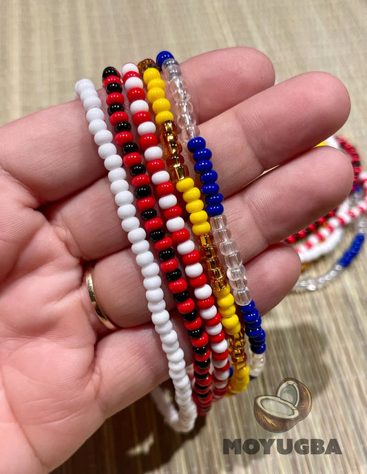 Ibeyis Jimaguas Necklaces/Elekes/Collares -Santeria Set of 2