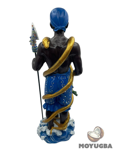Orisha Inle/Erinle Figurine for Altar or Sacred Space - Santeria/Yoruba