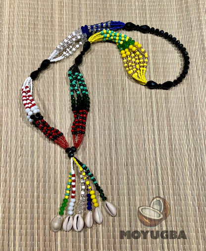 Medium Size Mazo - Different Orishas with Cowrie Shells