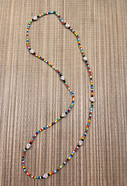 OSAIN SKULL Santeria/Yoruba Necklace/Eleke/Collar