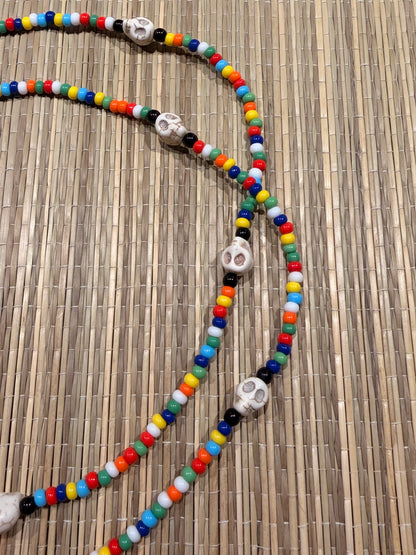 OSAIN SKULL Santeria/Yoruba Necklace/Eleke/Collar