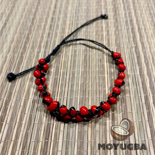 Peony Seed Adjustable Protection Bracelet