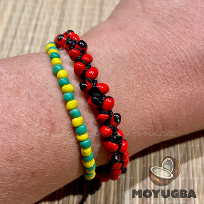 Peony Seed Adjustable Protection Bracelet