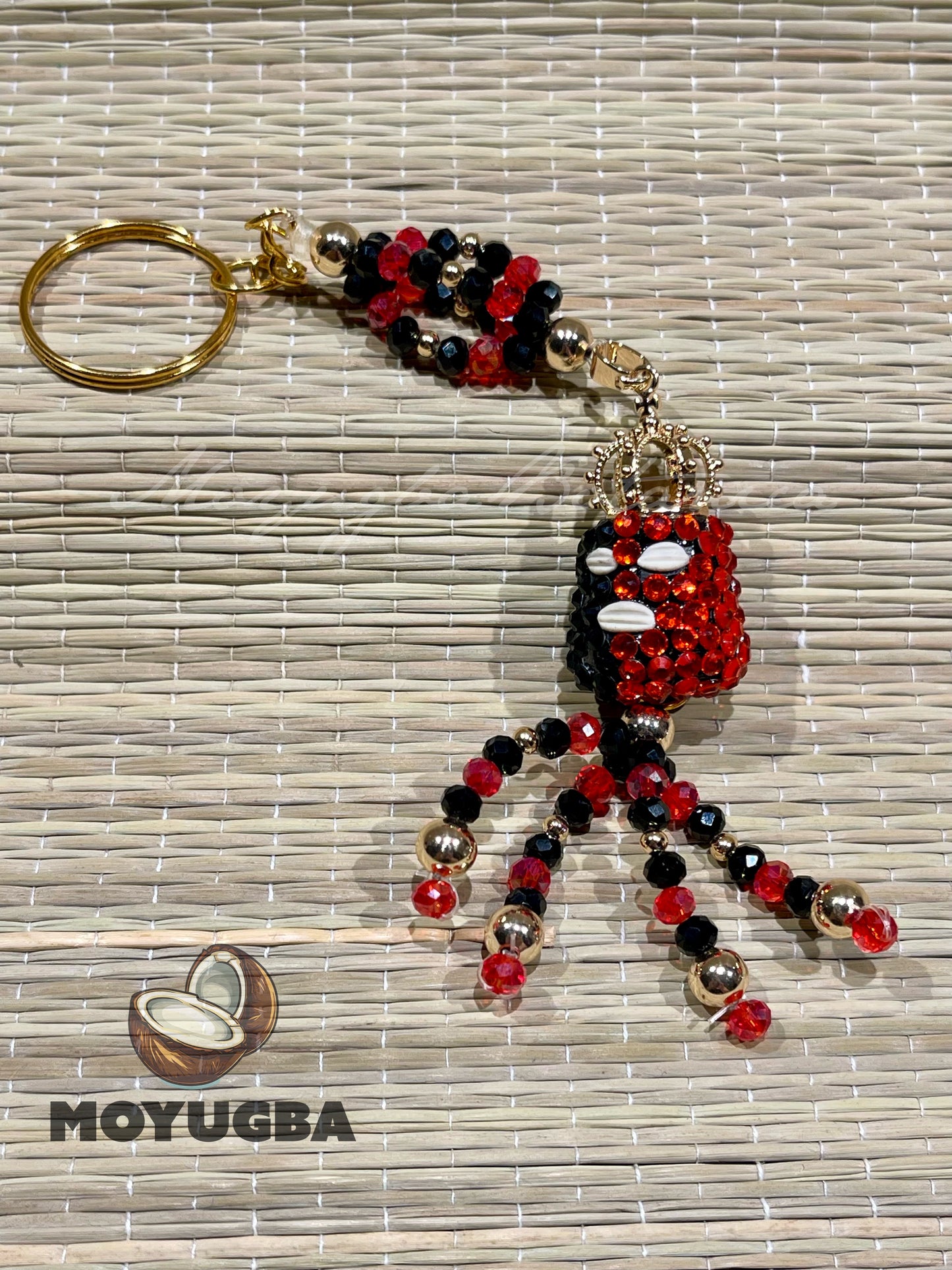 ELEGGUA Rhinestoned Keychain - Santeria/Yoruba