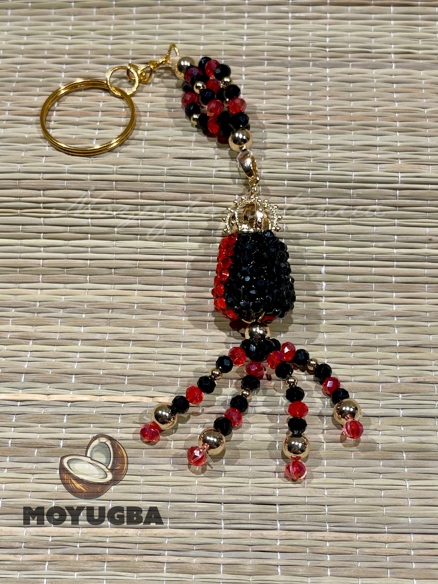 ELEGGUA Rhinestoned Keychain - Santeria/Yoruba