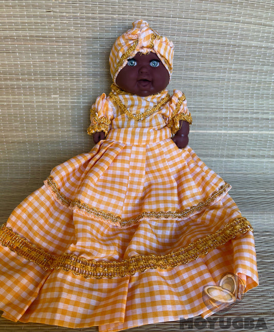 Ibeyi Jimaguas Doll/Muneca - Oshun Santeria/Yoruba