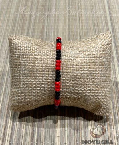 Handcrafted Eleggua Stretch Bracelet | Santeria/Yoruba - 4 Styles