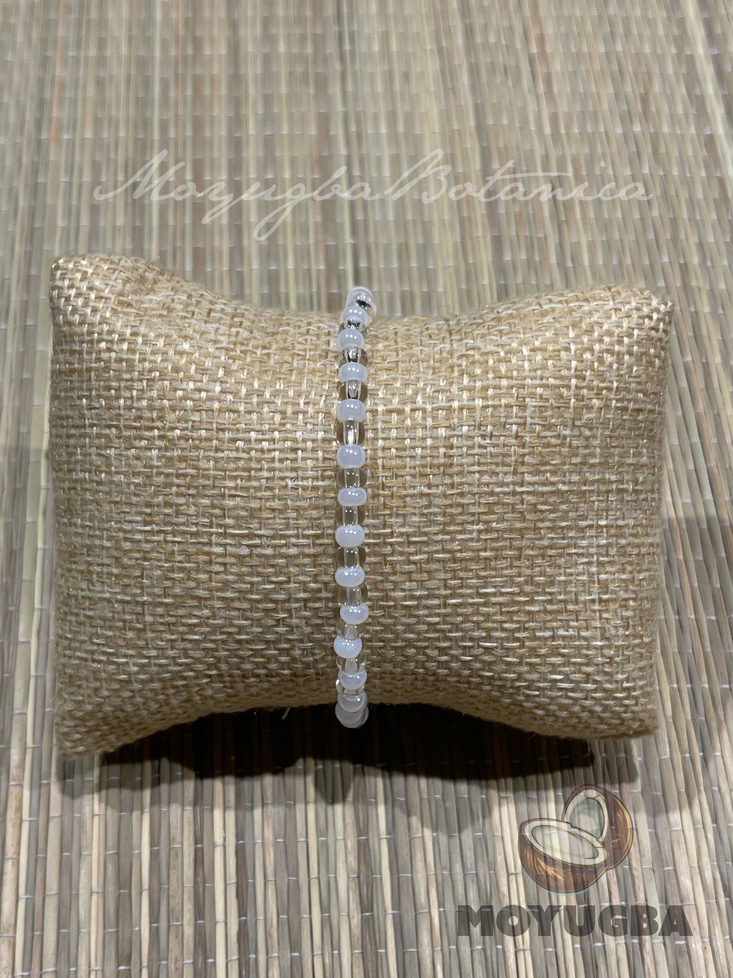 Handcrafted Obatala Stretch Bracelet | Santeria/Yoruba - 3 Styles