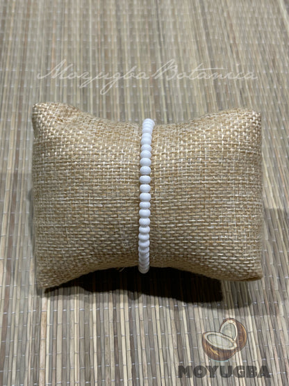Handcrafted Obatala Stretch Bracelet | Santeria/Yoruba - 3 Styles