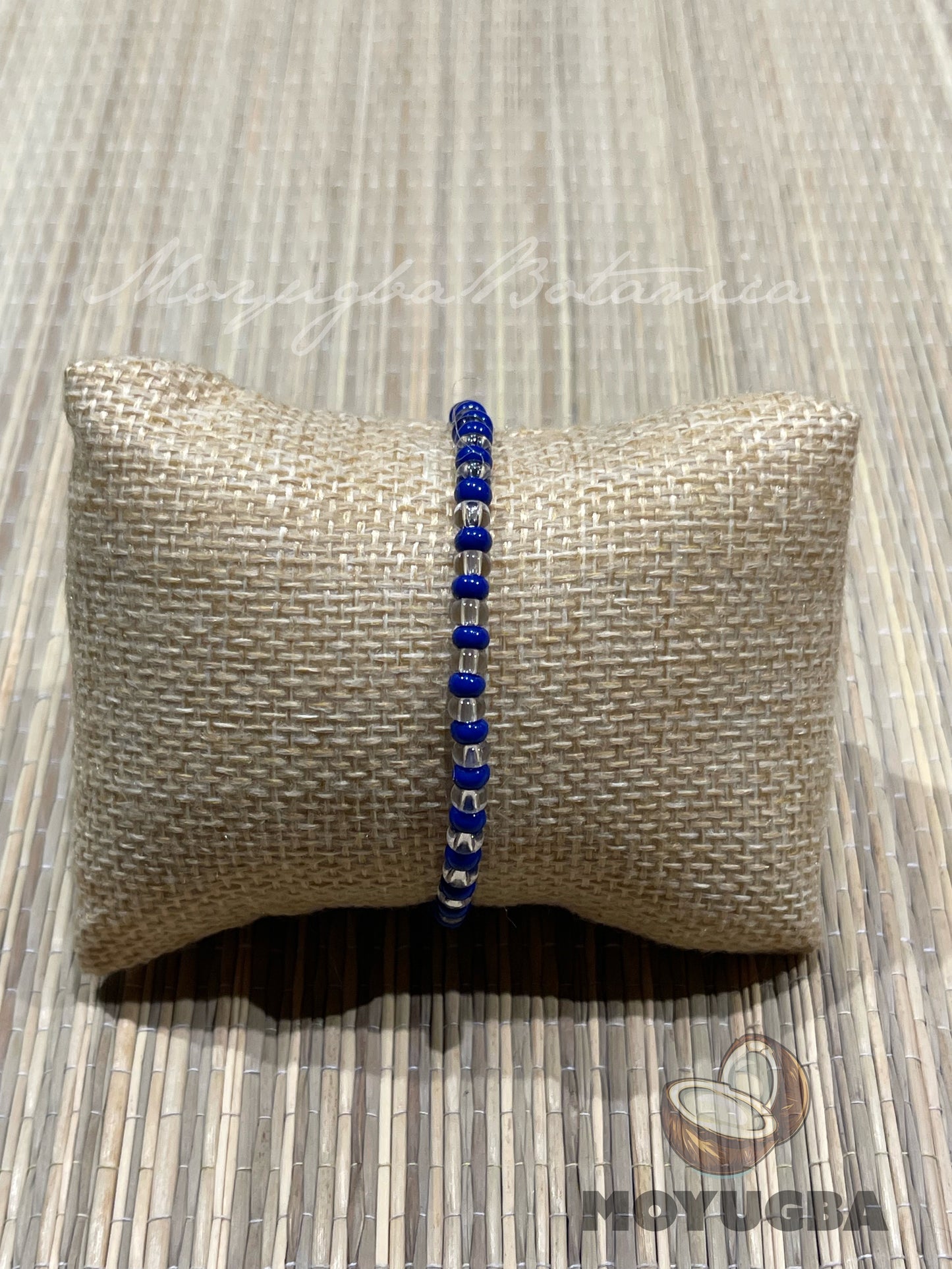 Handcrafted Yemaya Stretch Bracelet | Santeria/Yoruba - 2 Styles