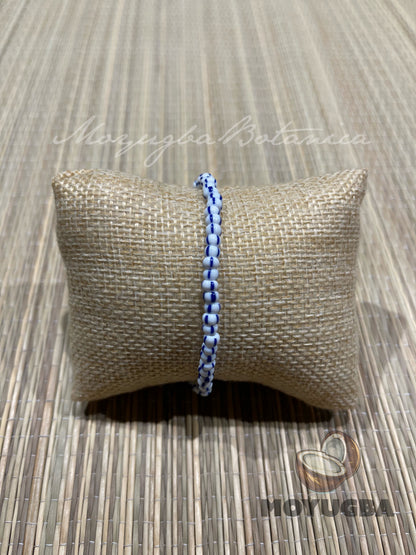 Handcrafted San Lárazo/Babalu Aye Stretch Bracelet | Santeria/Yoruba - 3 Styles