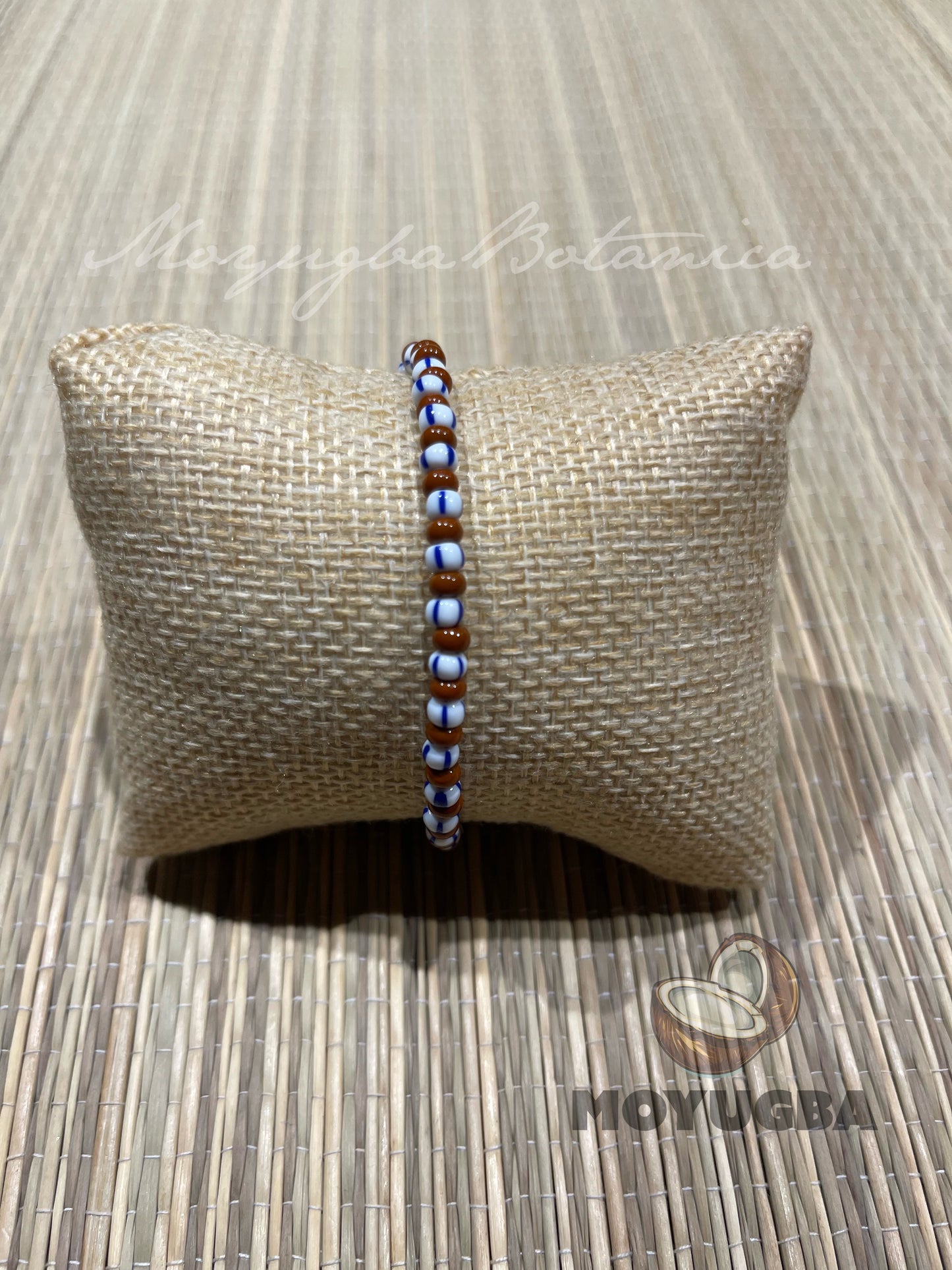 Handcrafted San Lárazo/Babalu Aye Stretch Bracelet | Santeria/Yoruba - 3 Styles