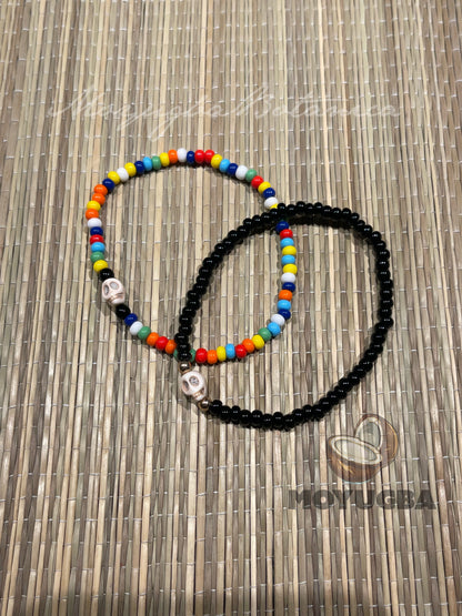 Handcrafted Orun/Ozain Stretch Bracelet | Santeria/Yoruba