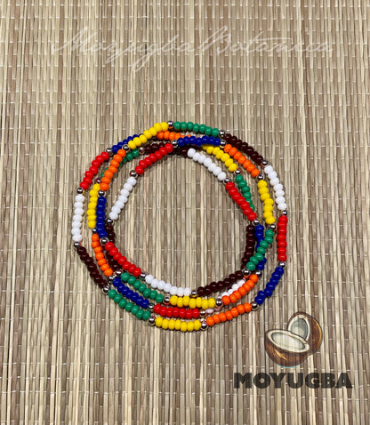 7 African Powers Eleke Necklace - Empower Your Spirit - 7 Potencias Africanos Eleke