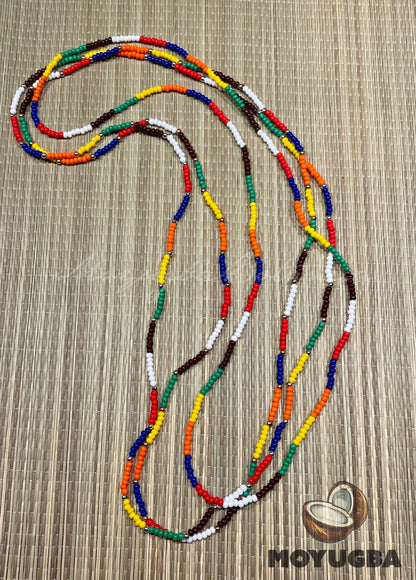 7 African Powers Eleke Necklace - Empower Your Spirit - 7 Potencias Africanos Eleke