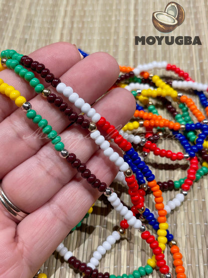 7 African Powers Eleke Necklace - Empower Your Spirit - 7 Potencias Africanos Eleke