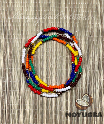 7 African Powers Eleke Necklace - Empower Your Spirit - 7 Potencias Africanos Eleke