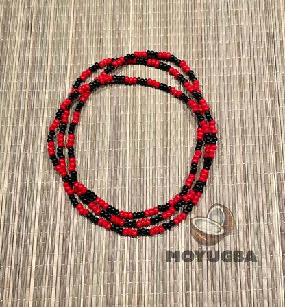 ELEGGUA SANTERIA/YORUBA  Bead Necklaces/Elekes/ Collares