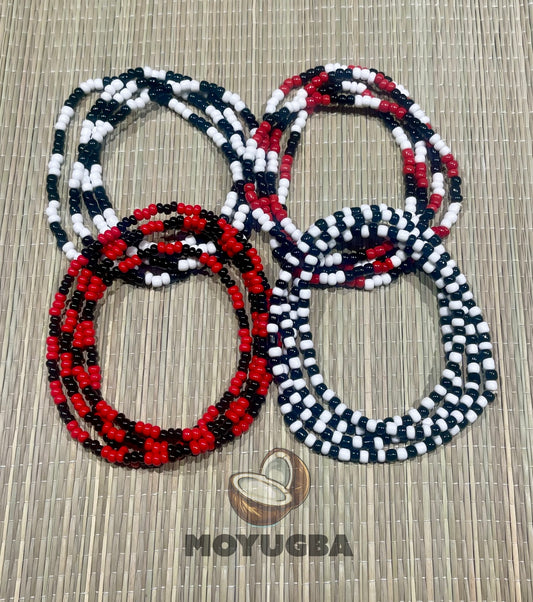 ELEGGUA SANTERIA/YORUBA  Bead Necklaces/Elekes/ Collares