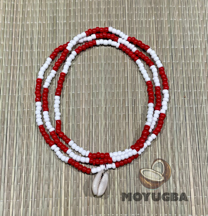 SANTERIA/YORUBA - Yemaya/Shango Necklaces/Elekes/Collares