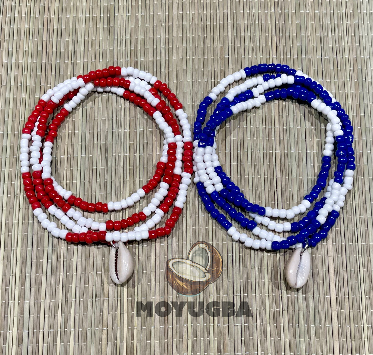 SANTERIA/YORUBA - Yemaya/Shango Necklaces/Elekes/Collares