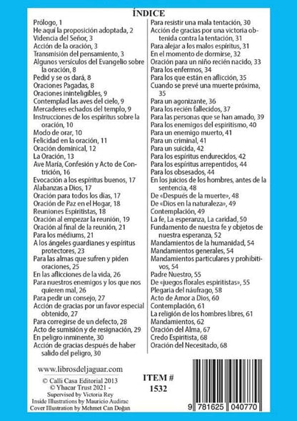 Nuevo Devocionario Espiritista: Colección de Oraciones Escogidas