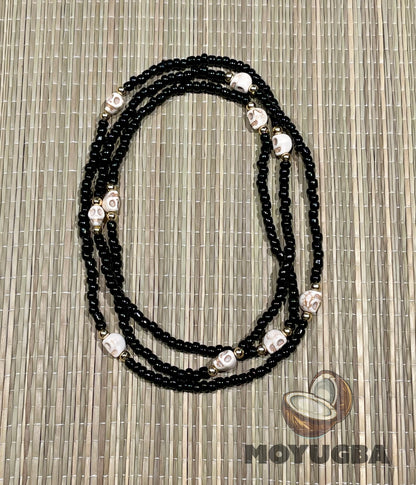 Orun Skull Necklace/Eleke/Collar - SANTERIA/YORUBA