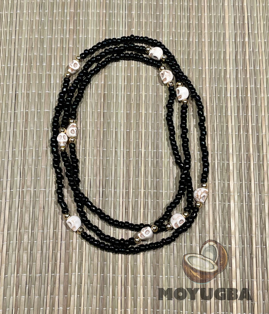 Orun Skull Necklace/Eleke/Collar - SANTERIA/YORUBA