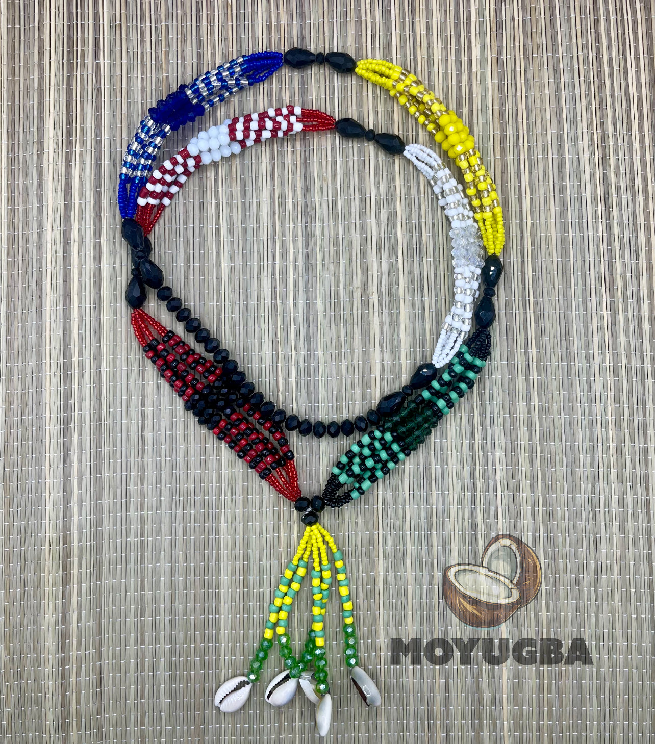 Large Size Mazo - Different Orishas with Cowrie Shells