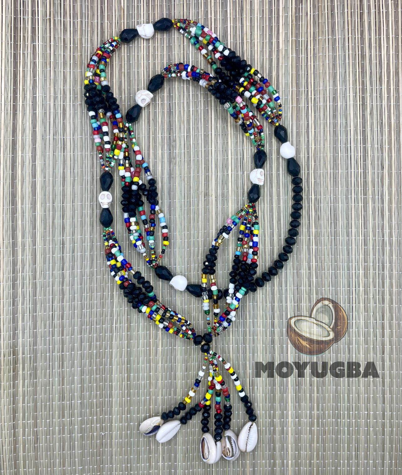 Large Size Mazo - Different Orishas with Cowrie Shells