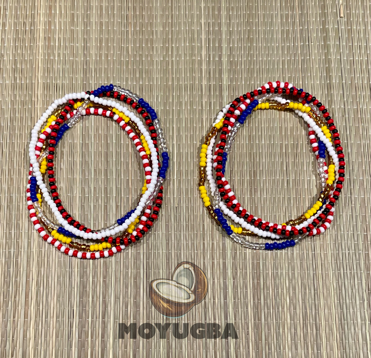 Ibeyis Jimaguas Necklaces/Elekes/Collares -Santeria Set of 2