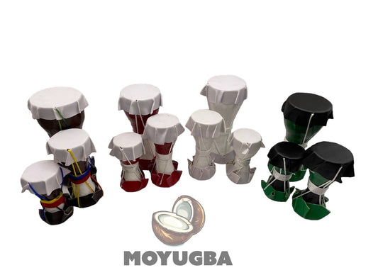 Orisha Small Drum Sets -Set 3 de Tambor