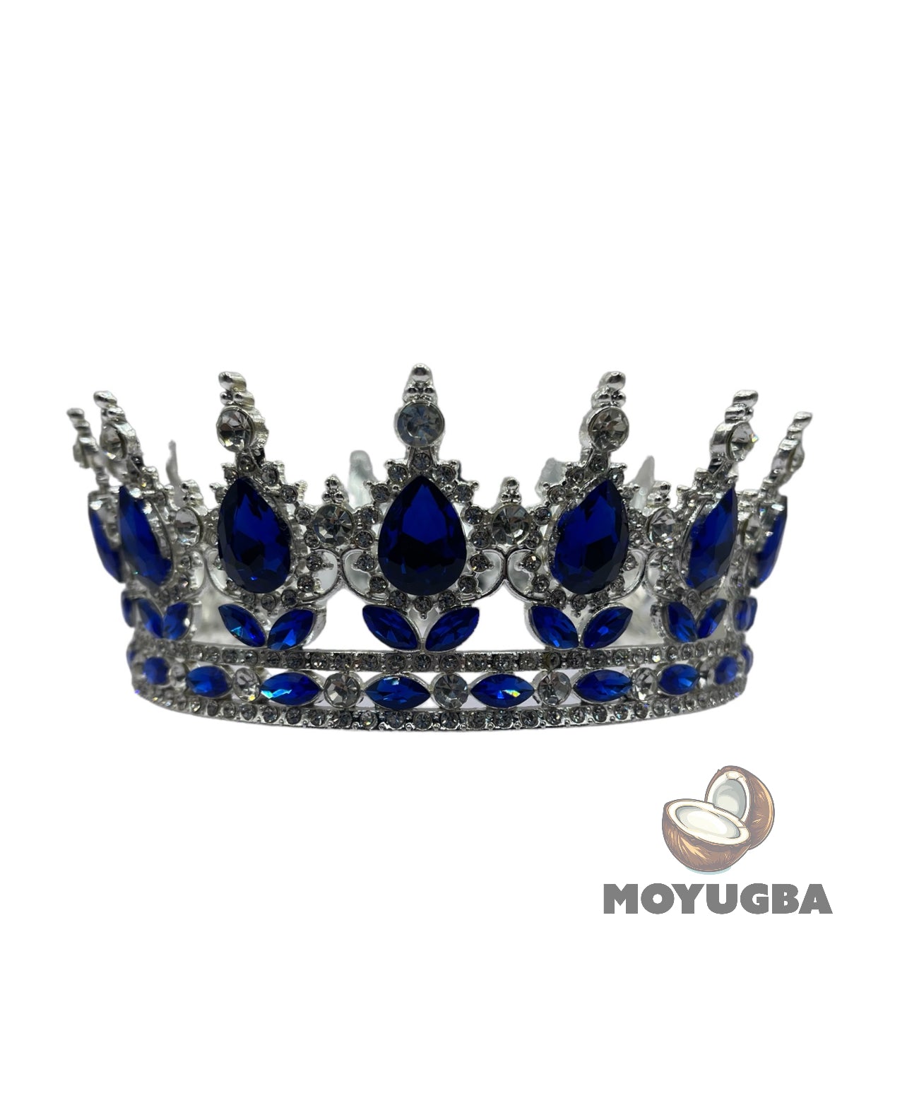 Orisha Crowns - Oshun, Yemaya, Oya, Obatala, and Shango - Metal with Gemstones
