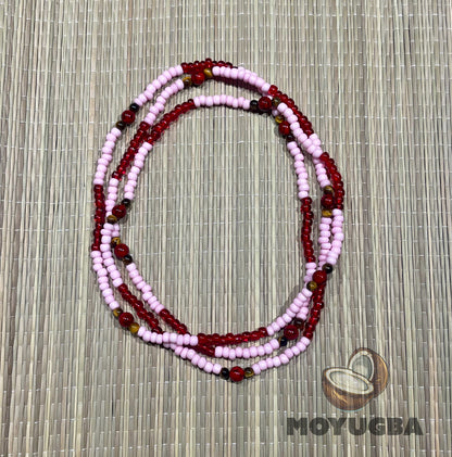 YEWA with Tiger Eye Beads Santeria/Yoruba Necklace/Eleke/Collar