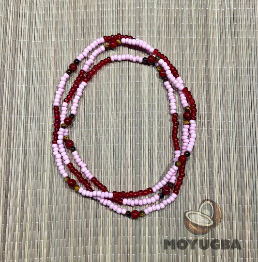 YEWA with Tiger Eye Beads Santeria/Yoruba Necklace/Eleke/Collar