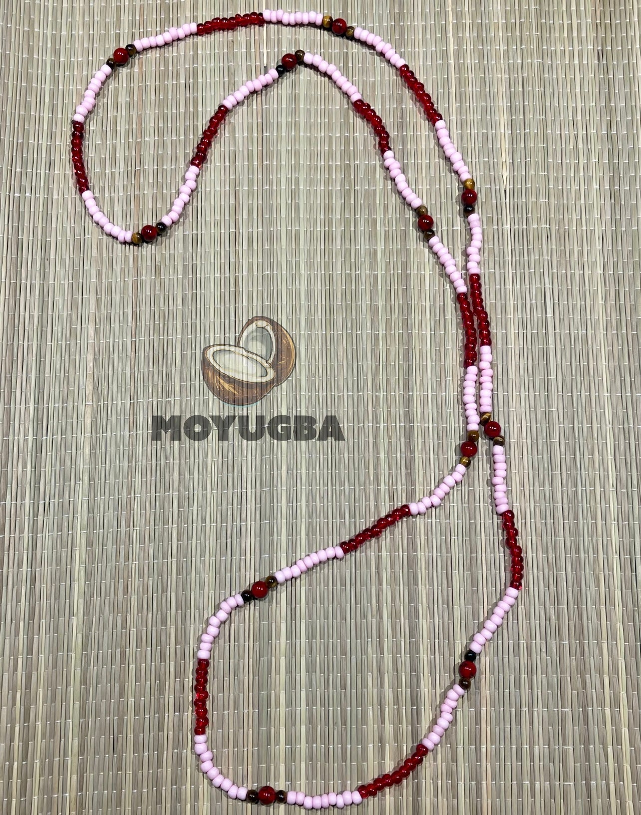 YEWA with Tiger Eye Beads Santeria/Yoruba Necklace/Eleke/Collar