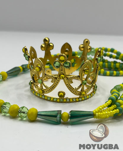 ORULA Metal Crown Rhinestoned - for Small batea