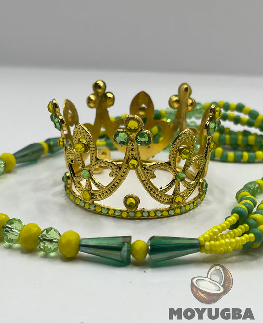 ORULA Metal Crown Rhinestoned - for Small batea