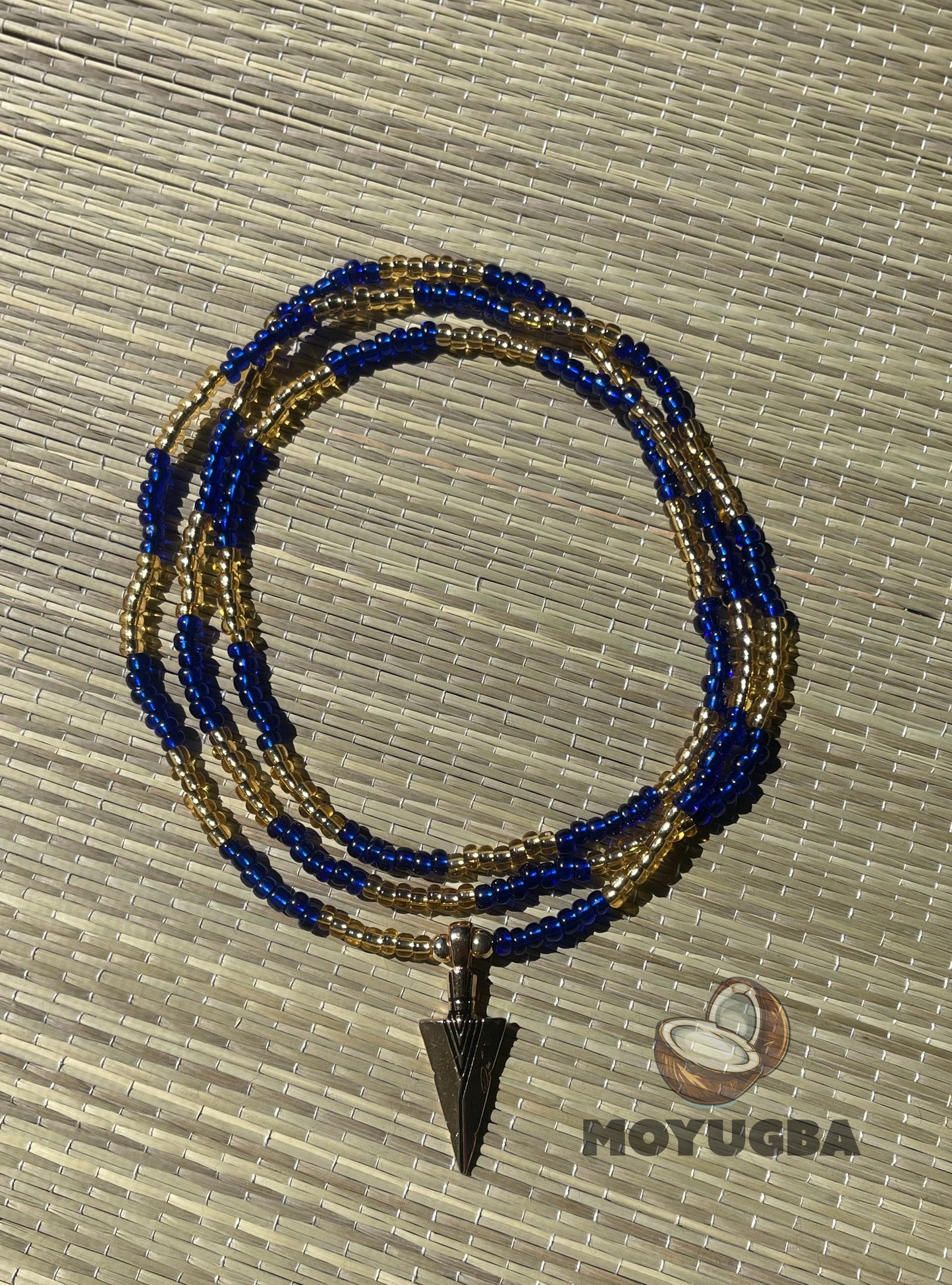 ORISHA OCHOSI Necklace/Eleke/Collar - for Protection and Guidance