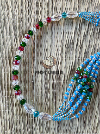 ORISHA INLE SET - Mazo and Bracelet/Ilde